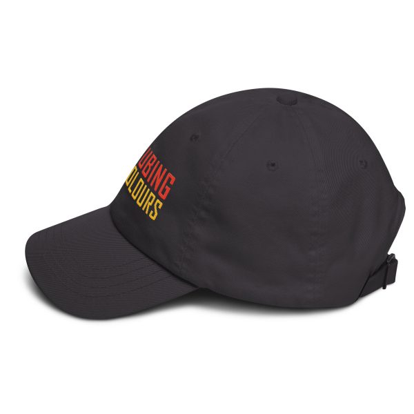 classic dad hat dark grey left febd jpg