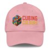 classic dad hat pink front fe jpg