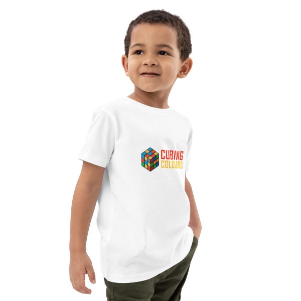 organic cotton kids t shirt white right front jpg